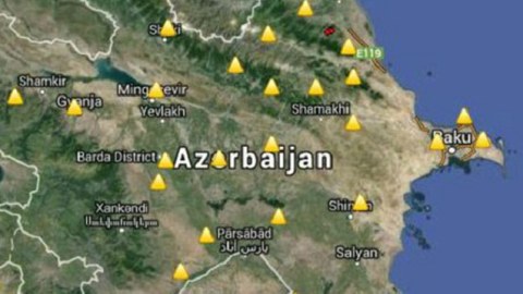 Azərbaycanda zəlzələ oldu