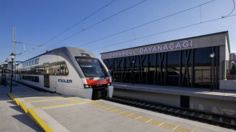 Bölgələrə gedən qatarlar bu dayanacaqdan da keçəcək