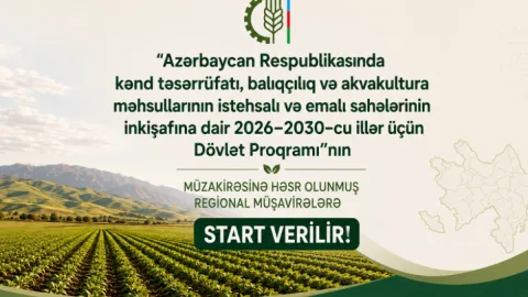 Kənd təsərrüfatı ilə bağlı regionlarda müşavirələr keçirilir
