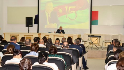 Samuxda Milli Qurtuluş Günü qeyd olundu - FOTO