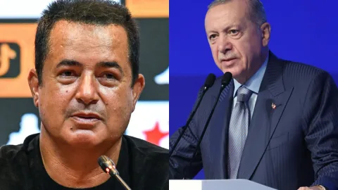 Acun&nbsp;Ərdoğana hədiyyə verdi - FOTO