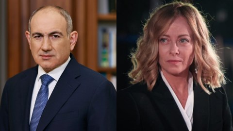 Melonidən Paşinyana təbrik