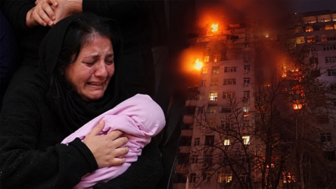 Yanğında körpəsini itirən ana da vəfat etdi&nbsp;