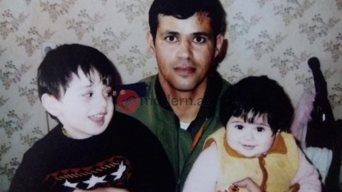 Şəhiddən qalan son foto: Üçrəngli bayrağımızı səmada&nbsp;çəkən ilk PİLOT