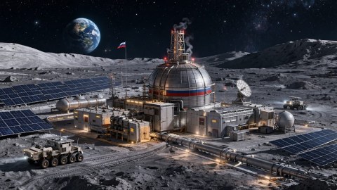 Rusiya 2036-cı ilədək Ayda atom elektrik stansiyası tikəcək