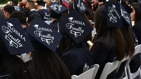 Əmək və Sosial Münasibətlər Akademiyasında &ldquo;Məzun günü&rdquo; - FOTOLAR
