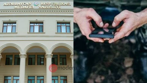 Müdafiə Nazirliyindən hərbçilərlə bağlı CİDDİ XƏBƏRDARLIQ