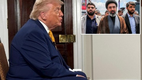Trampdan Xameneinin vida mərasimi barədə açıqlama