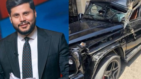 Zaur Kamal qəzaya düşdü