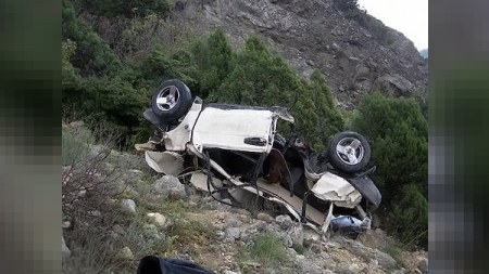 İsmayıllıda ağır qəza -&nbsp;2 ölü, 1 yaralı