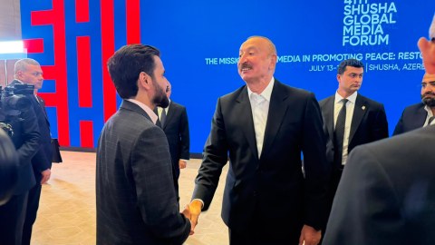 Pakistanlı media rəhbəri: İlham Əliyevlə dialoq böyük şərəf idi