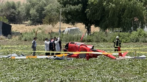 Ankarada helikopter&nbsp;qəzası - polkovnik öldü&nbsp;- YENİLƏNİB