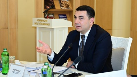 Adil Kərimli iclasda iştirak edib -&nbsp;FOTOLAR