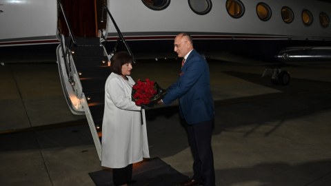 Sahibə Qafarova Afrikaya getdi