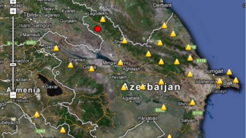 Azərbaycanda zəlzələ oldu