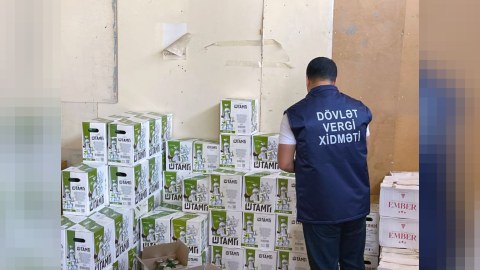 Naxçıvanda külli miqdarda saxta içki&nbsp;tapıldı