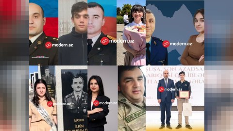 Tələbə adını qazanan şəhid övladları