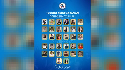 Tələbə adını qazanan şəhid övladlarının SİYAHISI