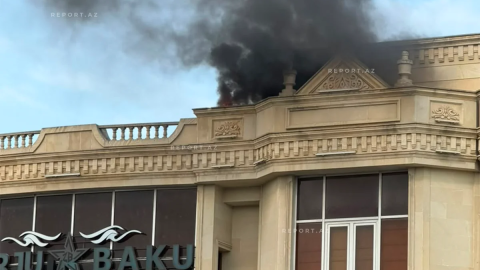 Bakıda gecə klubunda YANĞIN