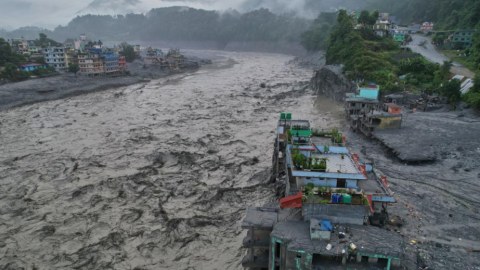 Nepalda daşqının dəhşətli statistikası