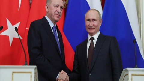 دیدار اردوغان و پوتین در بیشکک برگزار می شود