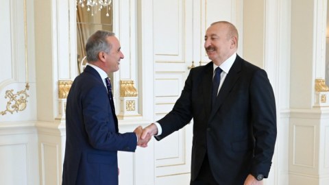 İlham Əliyev ATƏT Parlament Assambleyasının prezidentini qəbul edib