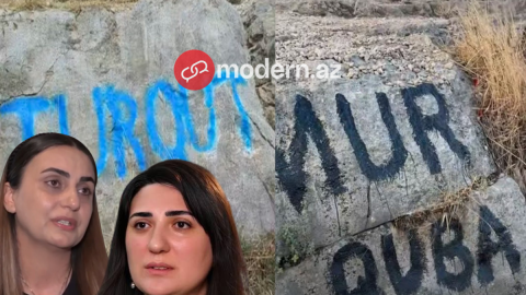 Şəhid ailələri Şuşadakı yazılardan narazıdır: &ldquo;Bu, ehtiram deyil&rdquo;