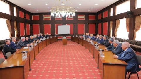 Naxçıvanda hesabat-seçki konfransı keçirildi - FOTO