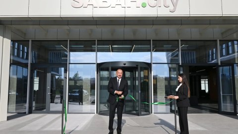 Prezident&nbsp;"SABAH.city" innovasiya şəhərciyinin AÇILIŞINDA