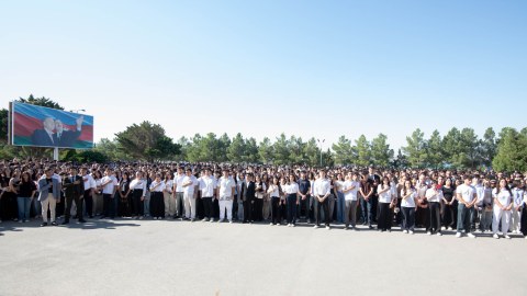 BMU-da yeni tədris ilinin açılış mərasimi keçirilib