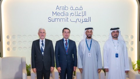 Hikmət Hacıyev Ərəb Media Forumunda iştirak edib