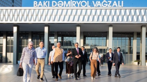 Asiya İnkişaf Bankının üzvləri ADY-də görüşüblər - GÖRÜNTÜ