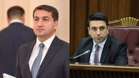 Alen Simonyan: Hikmət Hacıyevlə iki gündən bir danışırıq