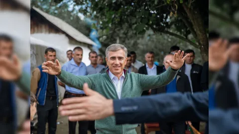 Anar Ələkbərov Pəncəli Teymurovun ailəsinin toy məclisinə qatıldı - FOTO