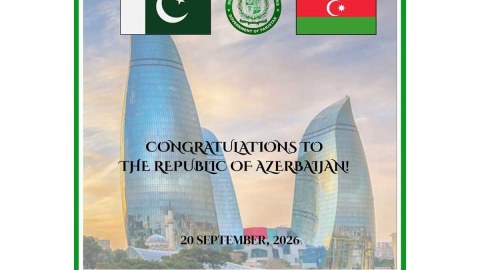 Pakistan Azərbaycanı təbrik etdi