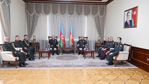 Kərim Vəliyev Türkiyə nümayəndə heyəti ilə görüşdü