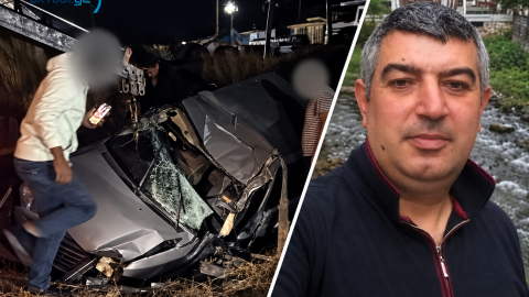 Gürcüstanda azərbaycanlı sahibkar faciəvi şəkildə öldü - GÖRÜNTÜ
