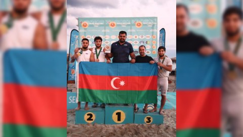 Azərbaycan millisi birinci olub