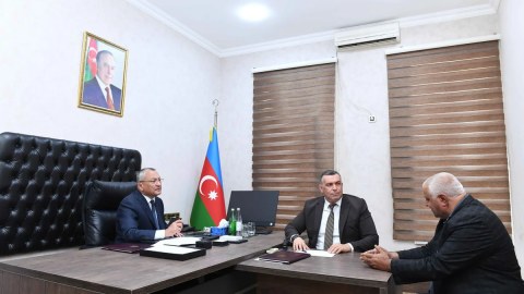 Rövşən Rzayev vətəndaş qəbulu keçirib - GÖRÜNTÜ