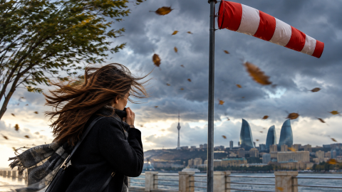 Küləkli hava ilə bağlı XƏBƏRDARLIQ