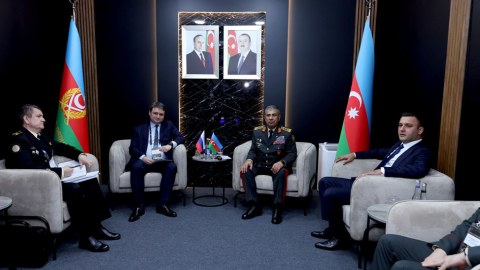 Zakir Həsənov Osmakovla regionda təhlükəsizliyi müzakirə etdi