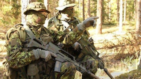 Estoniya hərbi bölmələrini Rusiya sərhədinə köçürür