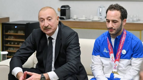 Prezidentlə görüşündən paylaşım edib bu sözləri yazdı - FOTO