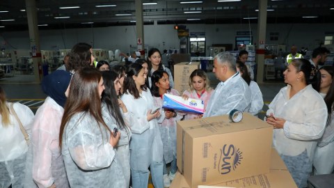 "Azərsun Holdinq" Təmizlik Kağızları Fabrikinə mediatur keçirib - FOTO