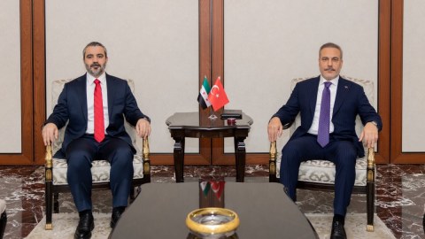 Fidan suriyalı həmkar ilə görüşdü