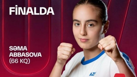 Səma Avropa Çempionatında finala çıxıdı