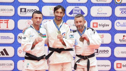 Azərbaycanın veteran cüdoçuları Avropa çempionatında daha 2 medal qazanıblar