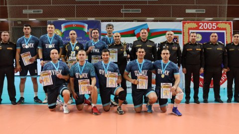 FHN-in qurumları arasında voleybol çempionatına yekun vurulub