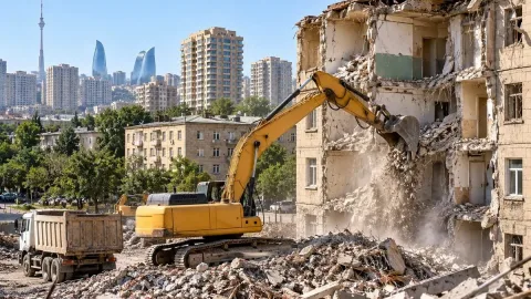 Bu küçələrdə böyük söküntü başlayır - VİDEO