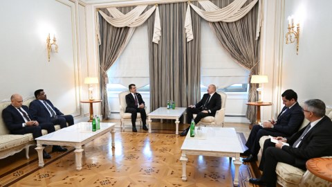 Prezident ICESCO-nun Baş direktorunu qəbul edib